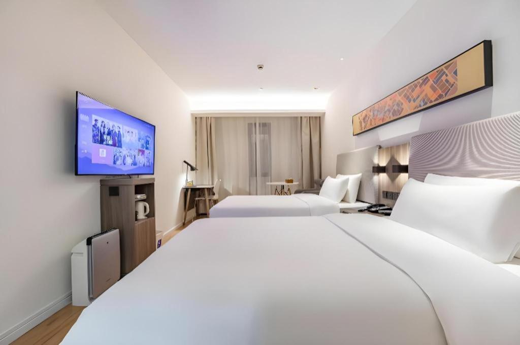 Hanting Hotel Shanghai Caohejing Yishan Road Exteriör bild